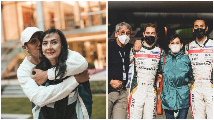 Potret terbaru Rini S Bono bersama suami dan anaknya