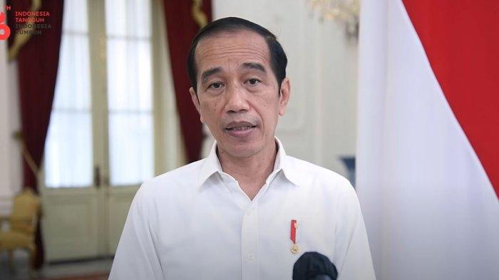 Presiden Jokowi beberkan evaluasi dampak PPKM Level 4, Minggu (15/8/2021)