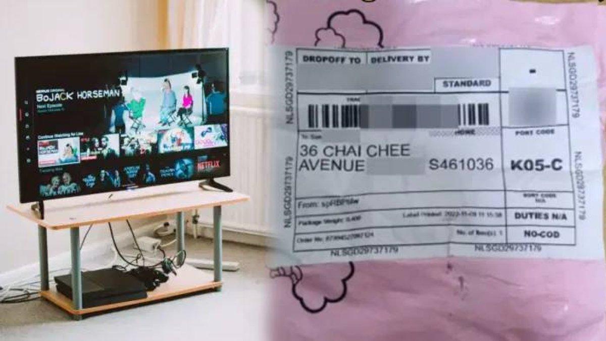 Pria pesan TV secara online, yang datang malah sekotak tisu