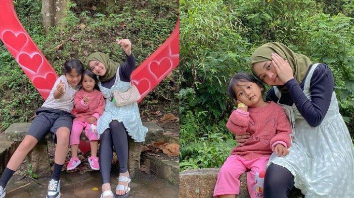 Putri Delina memamerkan foto bareng Bintang