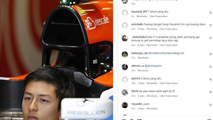 Rio Haryanto, pebalapan kebanggan Indonesia