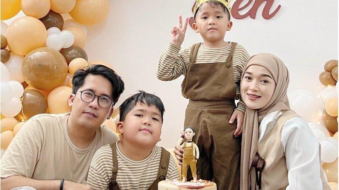 Ririe Fairus dan Ayus rayakan ulang tahun anak