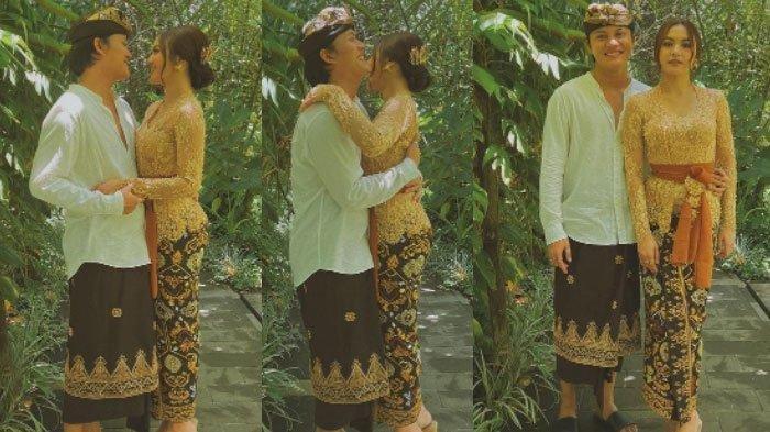 Tampil serasi dengan pakaian Tradisional Adat Bali, Rizky Febian dan Mahalini diduga PreWed