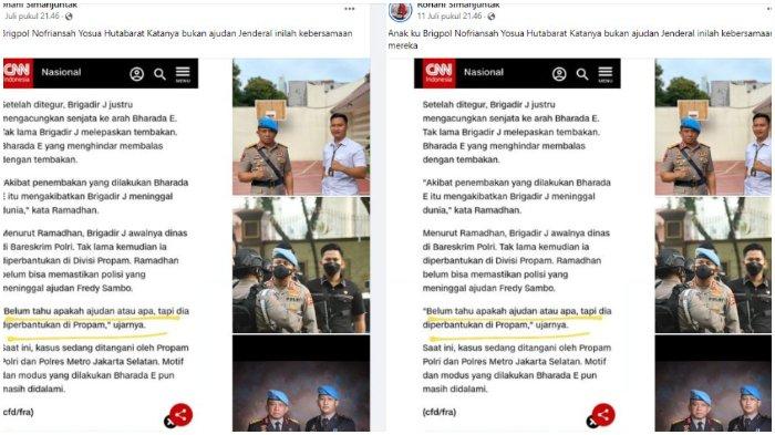 Rohani Simanjuntak, bibi Brigadir J beri bukti keponakannya bukan sopir tapi ajudan
