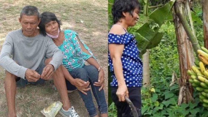 Rosenda dan suami kerja jadi petani di desa