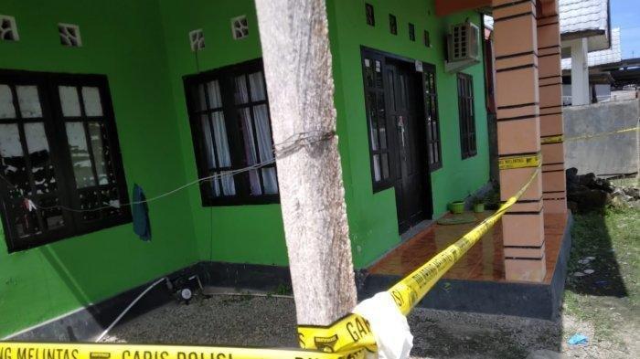 Rumah Popi dan Fandi kini dipasangi garis polisi