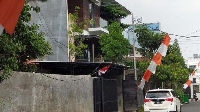 Rumah pribadi Irjen Ferdy Sambo terpantau sepi, Sabtu (20/8/2022)