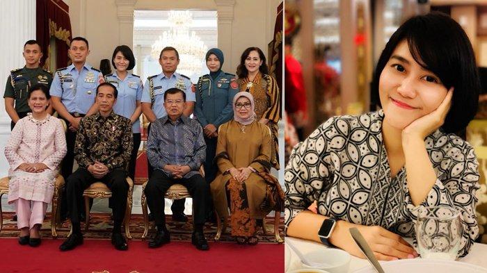 Sandhyca Putrie, ajudan Iriana Jokowi