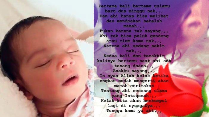 Shofiya Dzikriya Arifin belum sempat rasakan pelukan Ustaz Arifin Ilham
