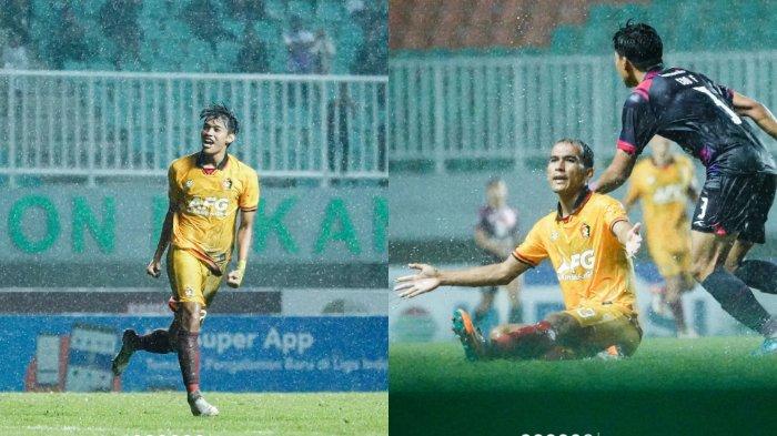 Skuad Persik Kediri saat menghadapi RANS Nusantara FC.