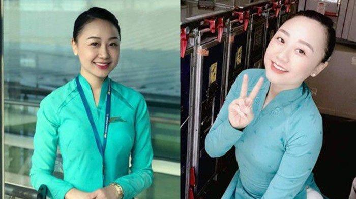 Sosok pramugari Bich Huong sebelum kecelakaan (Eva.vn)