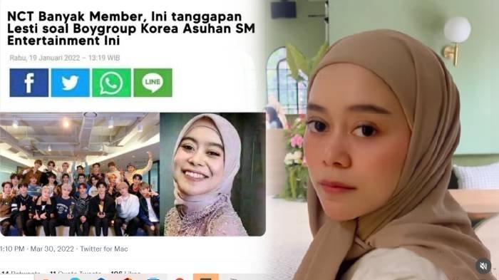Tanggapan Lesty Kejora terkait meme 'begini tanggapan Lesty Kejora'