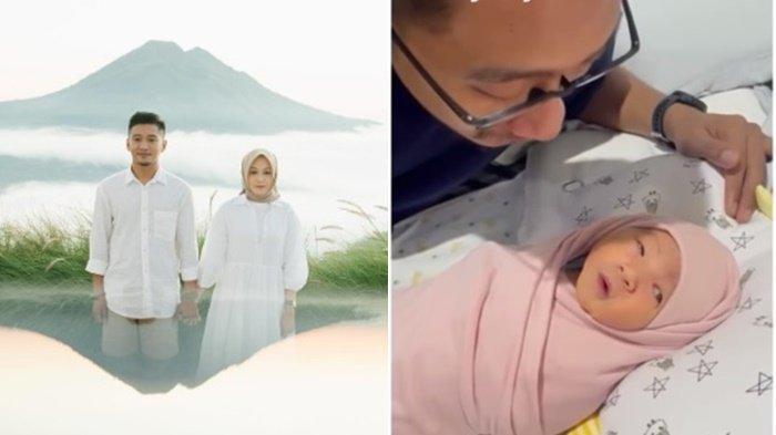 Tangis pria saat istri meninggal setelah melahirkan, ekspresi bayi disorot