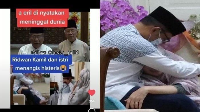 Tangis Ridwan Kamil & Attalia Pecah (capture/Instagram)