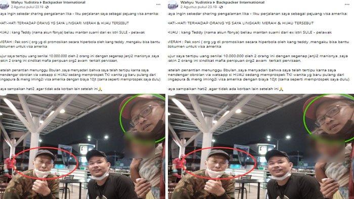 Teddy Pardiyana dituduh penipuan soal visa