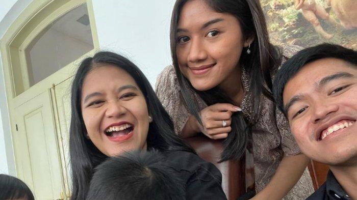Unggahan Kahiyang Ayu perlihatkan kebersamaan Erina Gudono dengan Kaesang Pangarep.