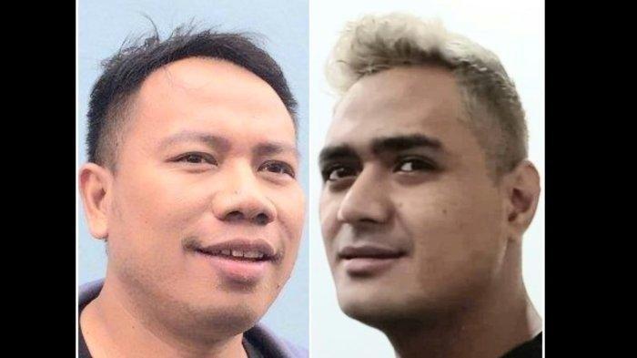 Vicky Prasetyo (kiri) dan Ricky Miraza (kanan).