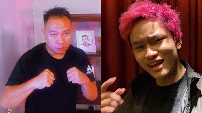 Vicky Prasetyo terima tantangan Azka Corbuzier untuk bertinju.
