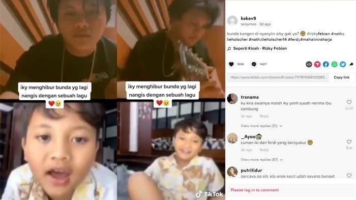 Video lawas ketika Ferdi dan Rizky Febian menghibur Nathalie Holscher