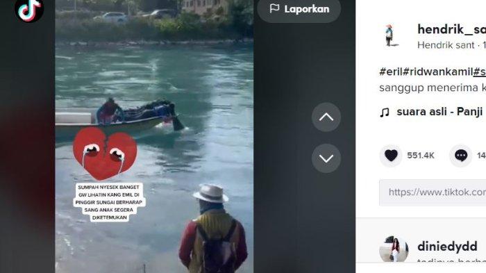 Video Ridwan Kamil menatap nanar sungai Aare