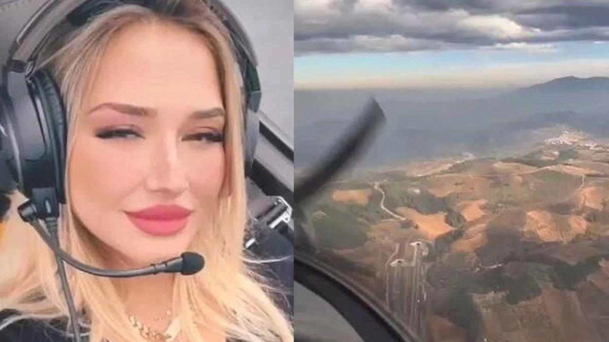 Video terakhir Burcu Saglam merekam kondisi di dalam pesawat sebelum jatuh