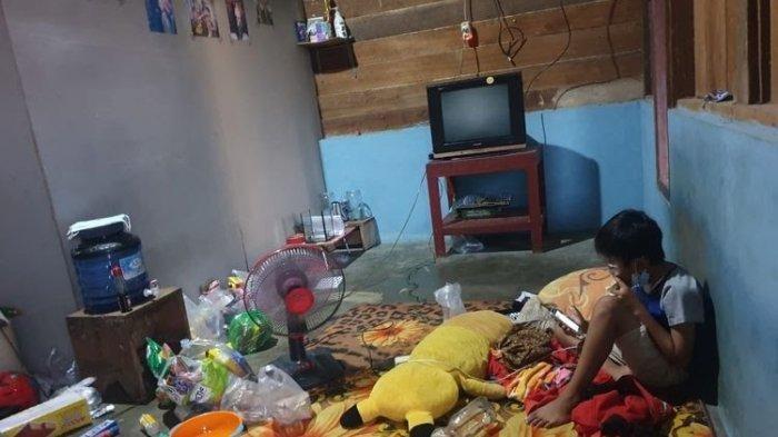 Vino bocah 10 tahun, sebatang kara ditinggal ayah ibu wafat akibat Covid-19