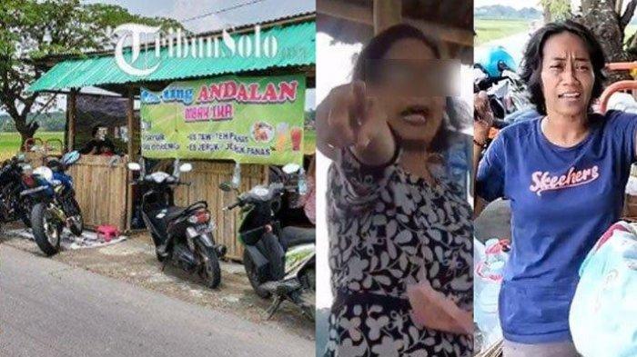 Viral di media sosial pemilik warung soto dilabrak bos warung sebelah