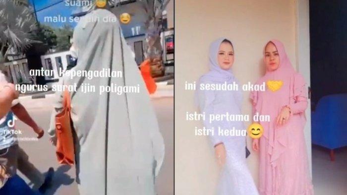 Viral istri temani dan izinkan suami poligami