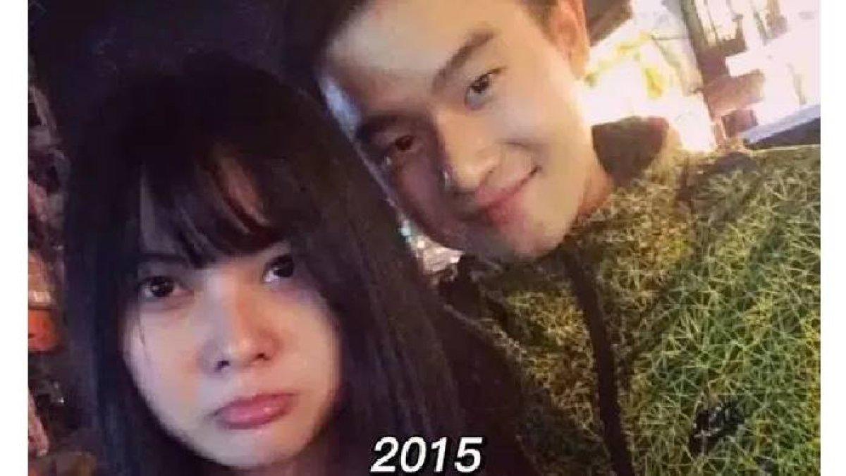 Viral penampilan pasangan suami istri setelah tujuh tahun menikah