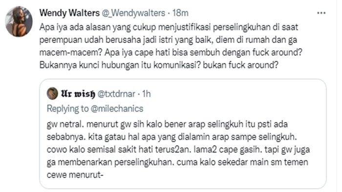 Wendy Walters Angkat Bicara soal Reza Arap Selingkuh