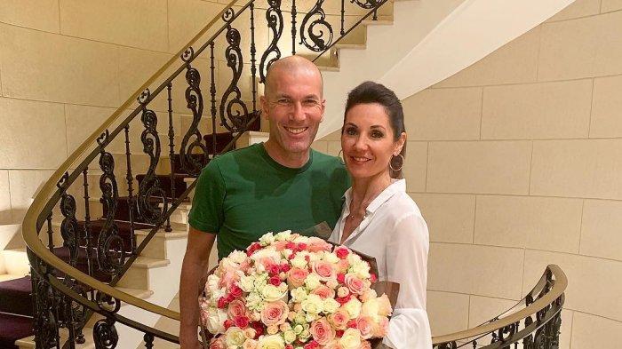 Zinedine Zidane dan Veronique Zidane Lentisco