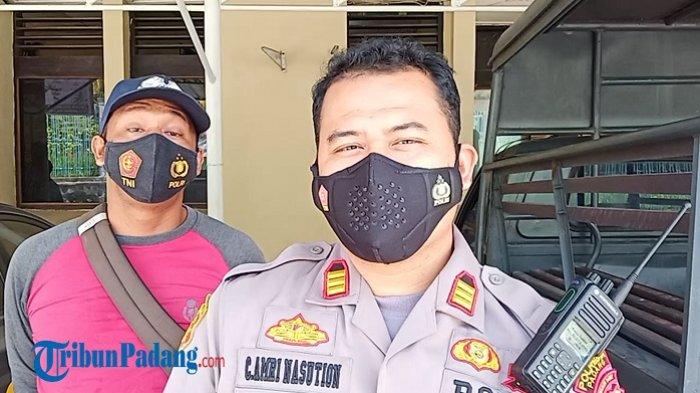 Kapolsek Lubuk Begalung, AKP Chairul Amri Nasution saat ditemui TribunPadang.com, Rabu (14/4/2021).