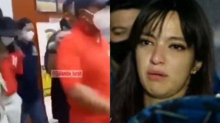 Beginilah Penampakan Nia Ramadhani Pakai Baju Tahanan