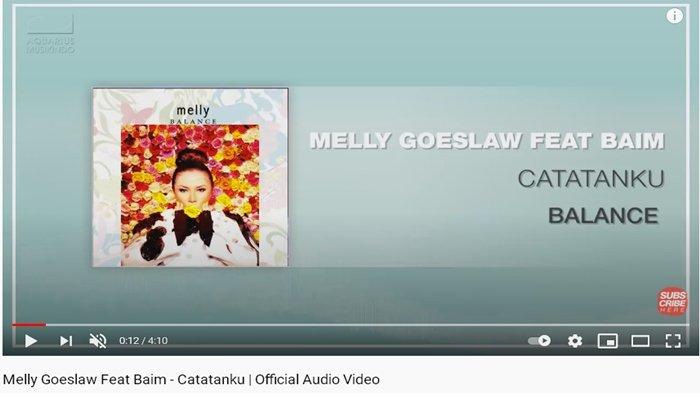 Catatanku - Melly Goeslaw feat Baim
