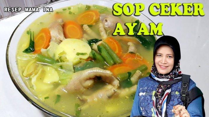 Resep sop ceker dan kepala ayam