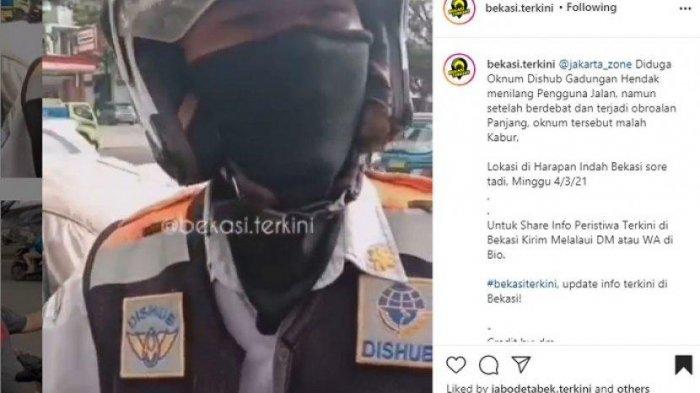 Video debt collector dipukuli massa itu diunggah melalui akun Instagram @undercover.id