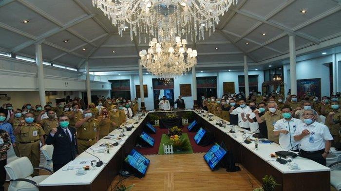 Acara peringatan dua tahun masa HDMY di Pemprov Sumsel.