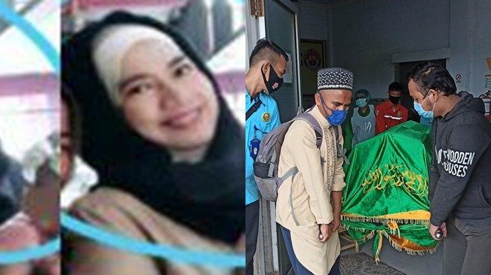 Jenazah Titi Handayani saat dibawa keluarga korban ke kampung halaman di Desa Pedamaran OKI, Selasa (10/11/2020)