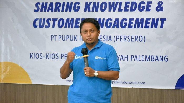 Dalam rangka menjalin silaturrahmi dengan stakeholders, PT Pusri Palembang yang merupakan anak perusahaan PT Pupuk Indonesia (Persero) mengadakan kegiatan Sharing Knowledge dan Customer Engagement bersama kios pupuk di Palembang pada Selasa (24/03/2021) yang bertempat di Bukit Golf Resto, kegiatan berlangsung dengan menerapkan protokol kesehatan COVID-19.