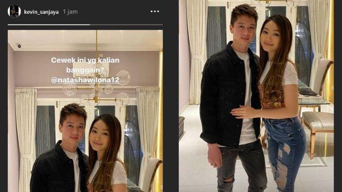 Kevin Sanjaya dan Natasha Wilona
