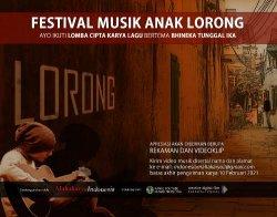 Festival Musik Anak Lorong, Peluang Talenta Muda untukTampil Lebih Eksis ke Publik