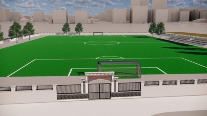 Master Plan Lapangan Sepak Bola Saringan Muaraenim