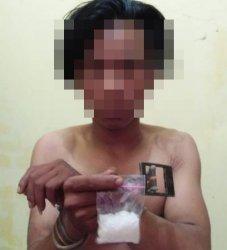 Pengendara Honda CBR Tanpa Nopol Dihentikan Razia Polisi. Ternyata Simpan Narkoba Jenis Sabu-sabu