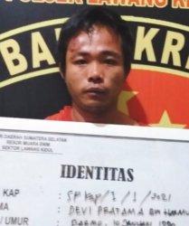 Tiga Bulan DPO, Akhirnya Devi Pratama Dibekuk
