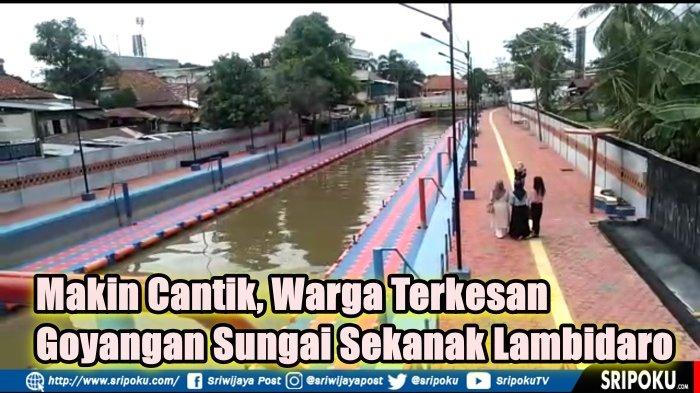 Warga Terkesan Goyangan Sungai Sekanak Lambidaro Palembang