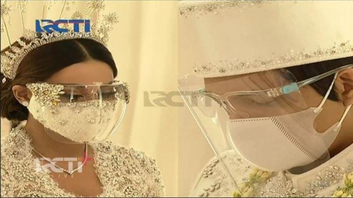 Penampilan Atta Halilintar dan Aurel Hermansyah di hari akad nikah, Sabtu (3/4/2021). Perjalanan cinta Atta dan Aurel.