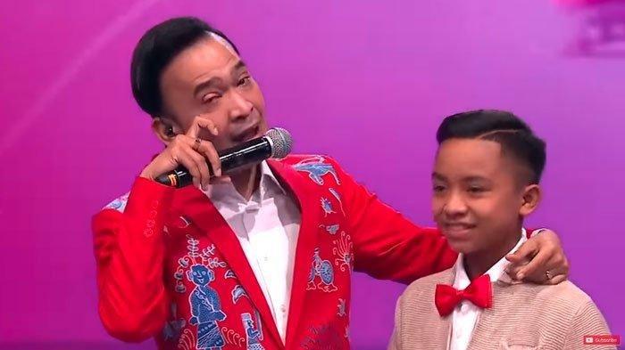 Betrand Peto dan Ruben Onsu saat di KDI MNCTV