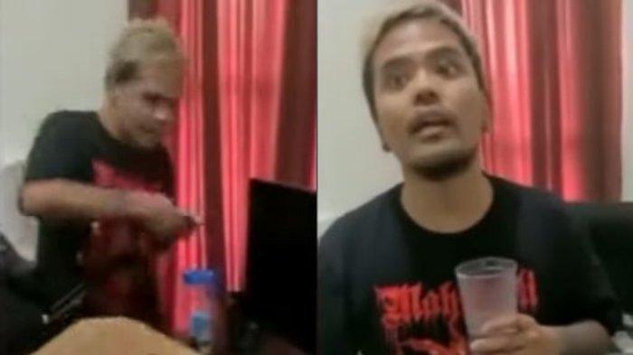 Coki Pardede terjerat narkoba - Bukannya langsung memberikan barang bukti, Coki justru terdiam. Ia justru meminta maaf dan memohon agar petugas bersabar.