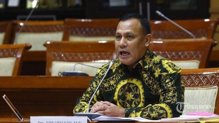 Calon pimpinan Komisi Pemberantasan Korupsi (KPK) Firli Bahuri menjalani uji kepatutan dan kelayakan di ruang rapat Komisi III DPR, Kompleks Parlemen, Senayan, Jakarta, Kamis (12/9/2019). Uji kelayakan dan kepatutan Capim KPK akan berlangsung selama dua hari yaitu pada 11-12 September 2019.