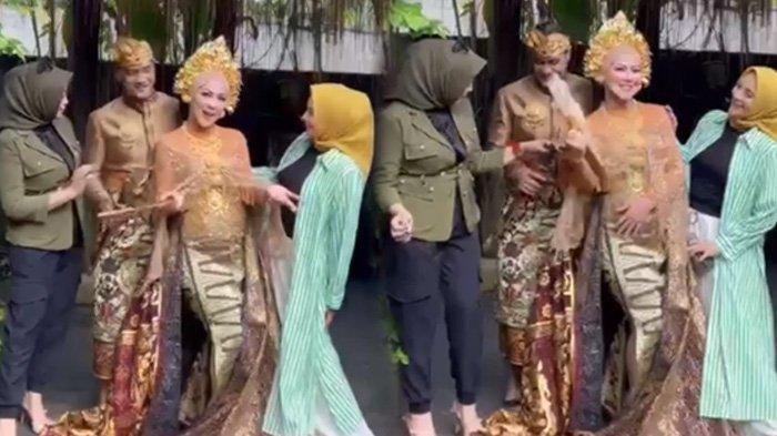 Foto-foto bentuk perut Venna Melinda saat prewedding di Bali yang jadi sorotan